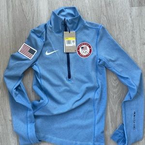 Nike Olympics half zip